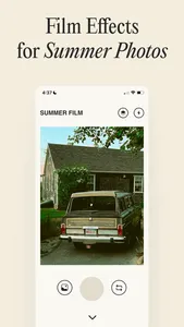 Summer Film app - Camera screenshot 0