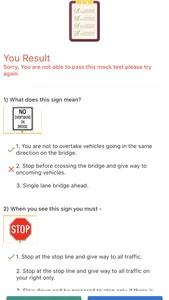 Driving Knowledge Mock Test screenshot 0