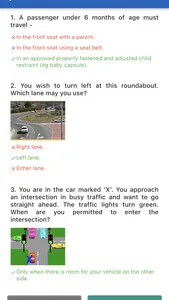 Driving Knowledge Mock Test screenshot 2