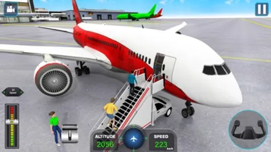 Army Airplane Flying Simulator screenshot 2