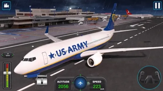 Army Airplane Flying Simulator screenshot 3