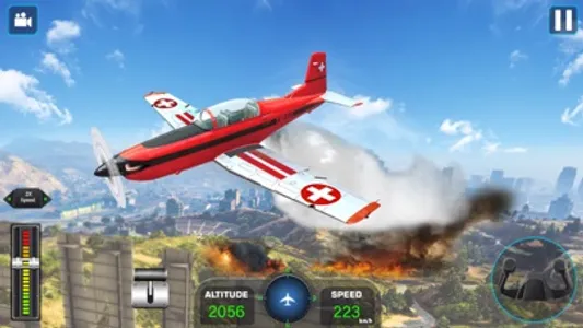 Army Airplane Flying Simulator screenshot 5