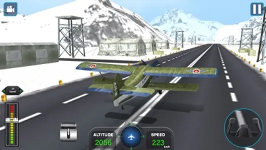 Army Airplane Flying Simulator screenshot 8