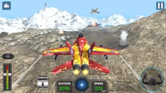 Army Airplane Flying Simulator screenshot 9