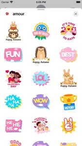 Quirky Love Notes Stickers screenshot 2