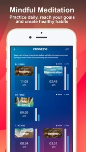 Guided Breathing Exercises App screenshot 2