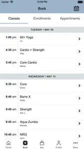 Vintage Oaks Fitness Classes screenshot 1