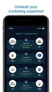 Impact11 - Fantasy Cricket app screenshot 0