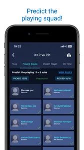 Impact11 - Fantasy Cricket app screenshot 1