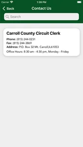 Carroll County Circuit Clerk screenshot 2