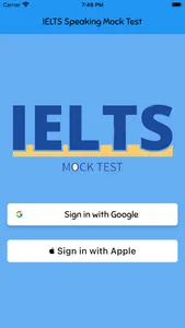 IELTS Speaking Mock Test screenshot 0