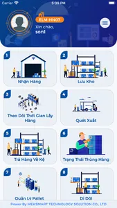 Elmich WMS screenshot 1