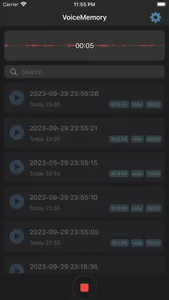 VoiceMemory screenshot 0