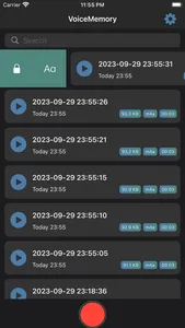 VoiceMemory screenshot 2