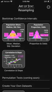 Art of Stat: Resampling screenshot 0