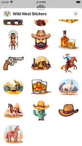 Wild West Stickers screenshot 2