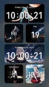 Anime Widgets Lite screenshot 1