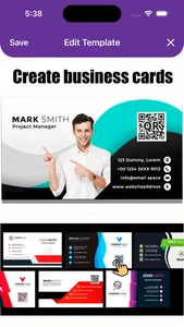 Business Cards Maker screenshot 0