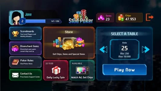 Stud Poker Online screenshot 0