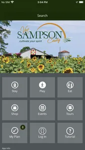 Visit Sampson NC screenshot 0