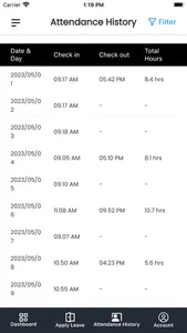 Bidhee eAttendance screenshot 3