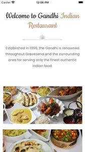 Gandhi Restaurant Gravesend screenshot 1