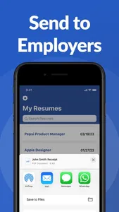 Resume Builder Maker App Pro screenshot 5