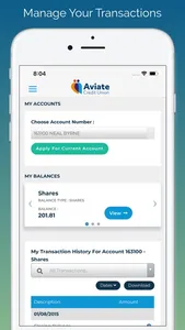 Aviate Credit Union screenshot 1