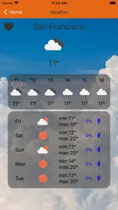 Pi Weather screenshot 1