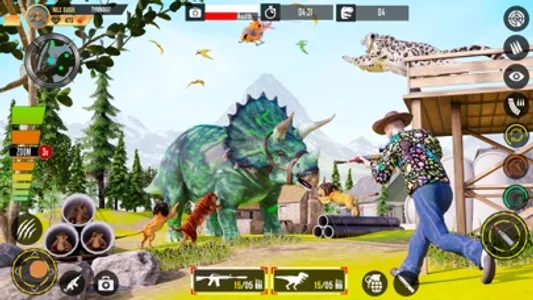 Real Dino Hunting Zoo Games 3D screenshot 8