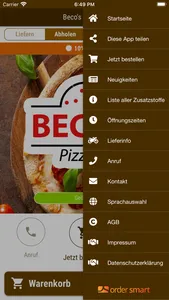 Beco's Pizzeria screenshot 2