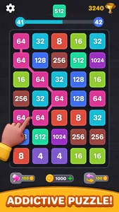 2248 number puzzle: merge game screenshot 1