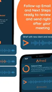 Alfred, voice transcription+AI screenshot 4