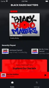 BLACK RADIO MATTERS screenshot 0