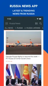 Russia News in English screenshot 0