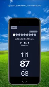 Coldwater Golf Course screenshot 2