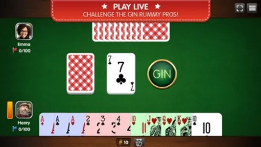 Gin-Rummy Palace screenshot 0