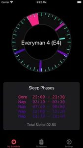 Polyphasic - Sleep Manager screenshot 1