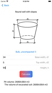 PitVolume: Excavation Calc Pro screenshot 4