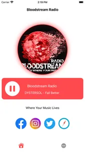 Bloodstream Radio screenshot 1