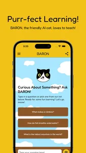 BARON - AI chat app for kids screenshot 0