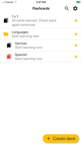 Offline Flashcards Maker screenshot 4