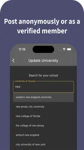 Campus Wall App screenshot 2