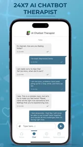 TalkThru Mental Health AI Chat screenshot 2