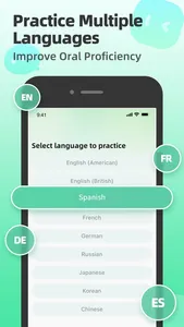 TalkyBuddy - Language learning screenshot 1