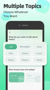 TalkyBuddy - Language learning screenshot 2