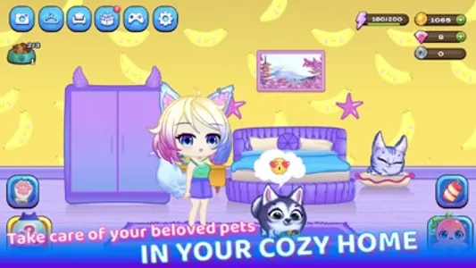 Gacha Pets Life - Color Lines screenshot 2