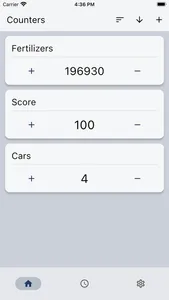 Counter: History & Widgets screenshot 0