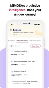 MIMOSA - Menopause Health screenshot 5