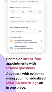 MIMOSA - Menopause Health screenshot 6